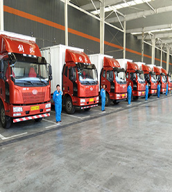 常州到银川物流公司车辆展示